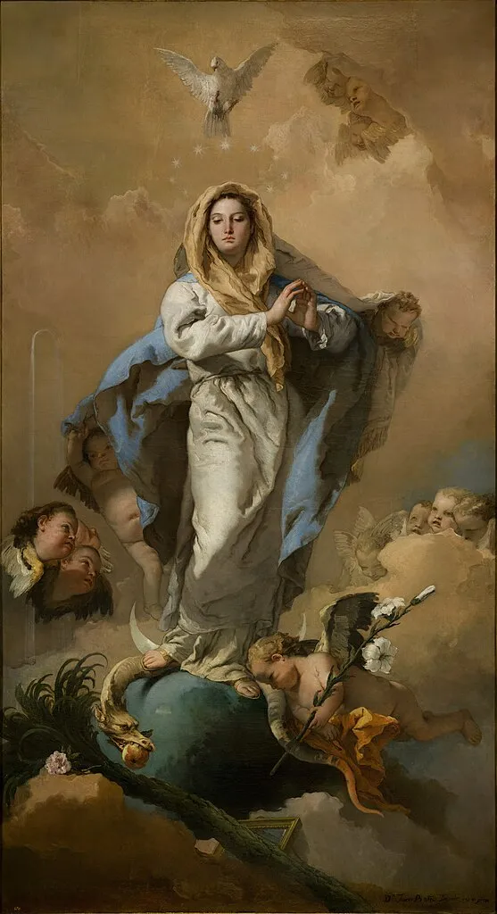 The Immaculate Conception (1767–1769) by Giovanni Battista Tiepolo