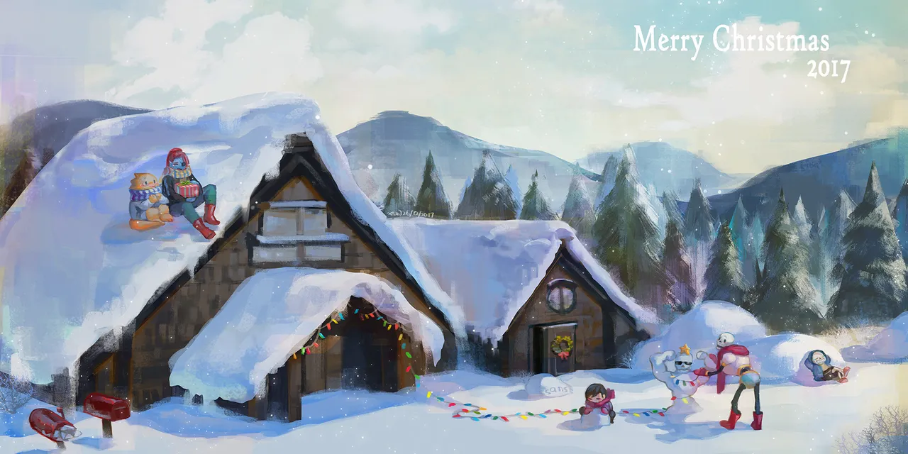 Image result for undertale snowdin wallpaper"