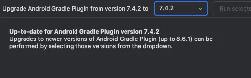 Updating Gradle Plugin