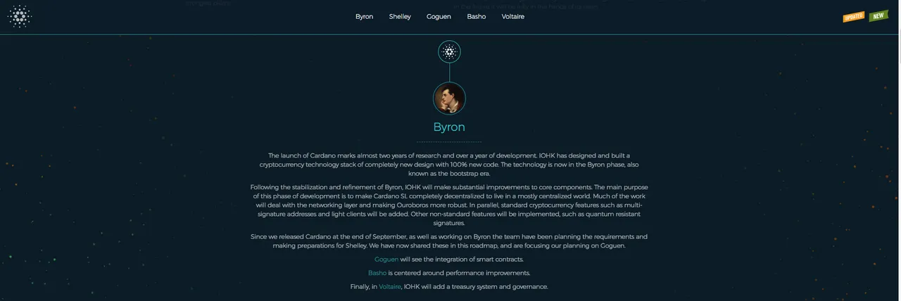 Cardano Byron Bootstrap Phase