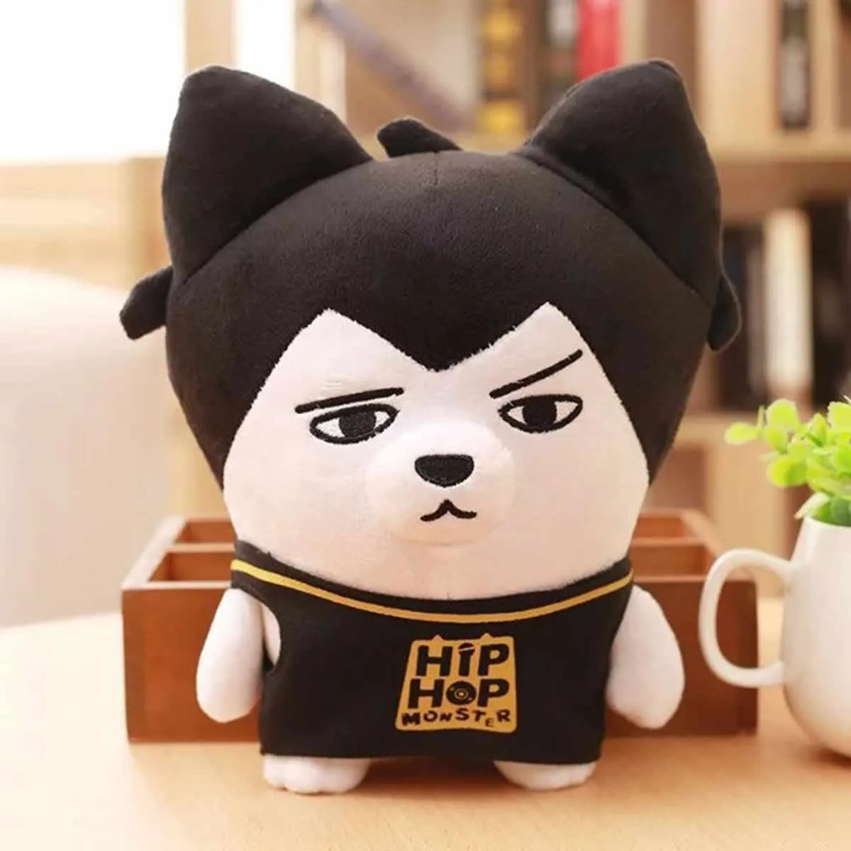 BTS Small Plush Puppets Bangtan Boys Funny HipHop Monster Character Cute Doll Top Hardware 39940.jpg