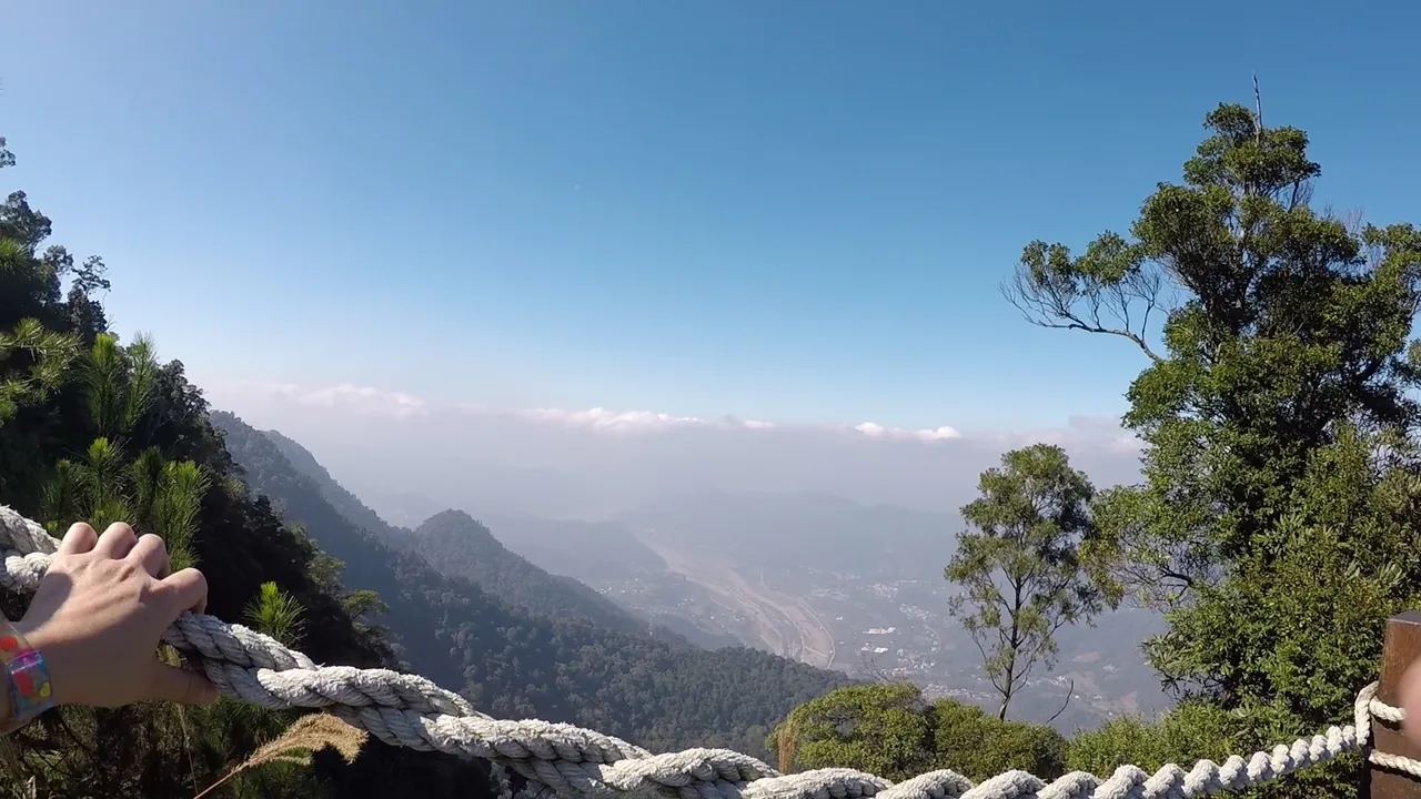 Hiking at Mount Baimao, Taiwan