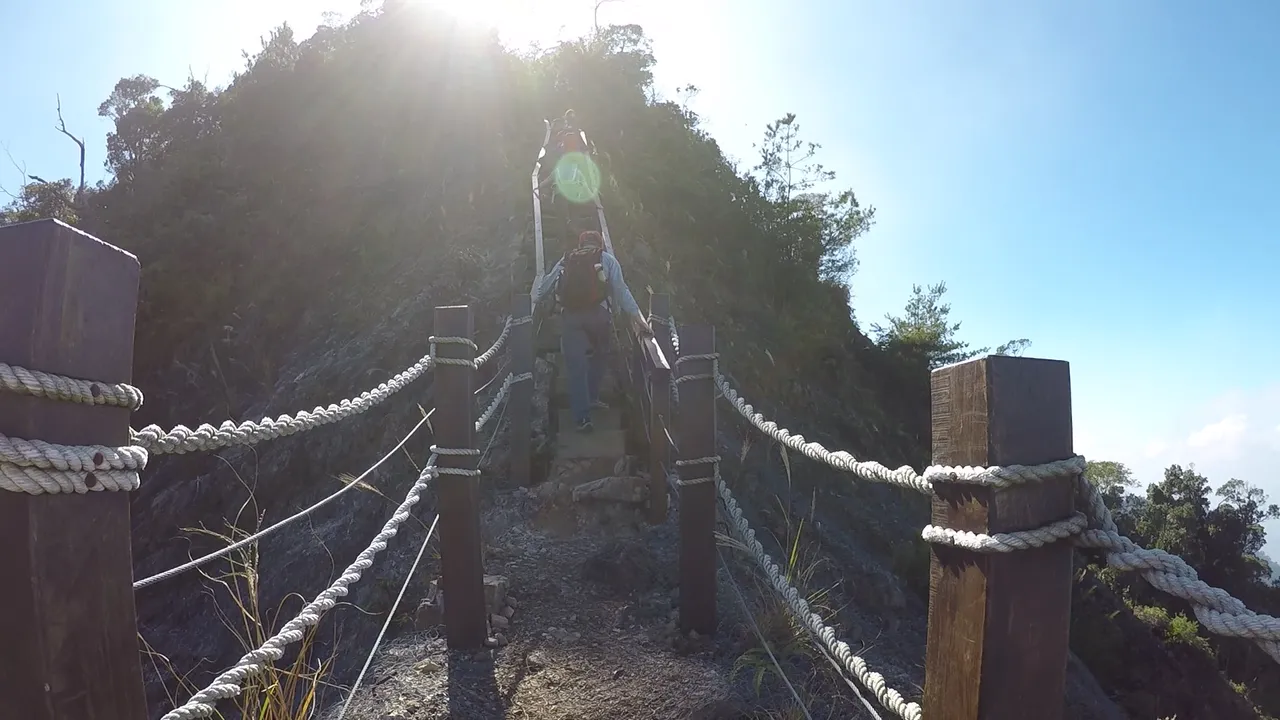 Hiking at Mount Baimao, Taiwan