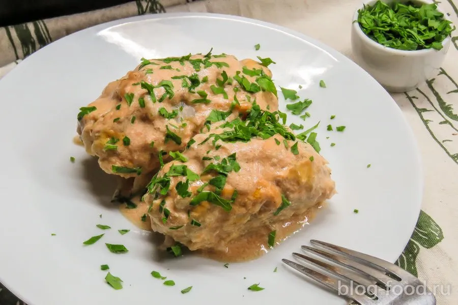 Lazy cabbage rolls