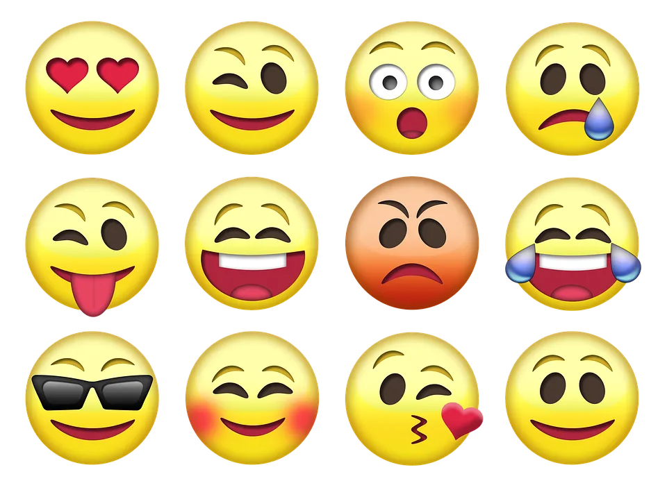 Picture of a bunch of emojis.