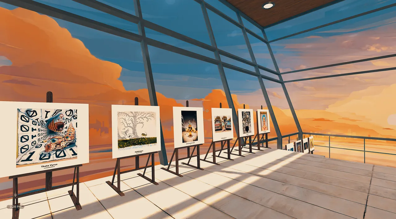 NFT Showroom Art Gallery