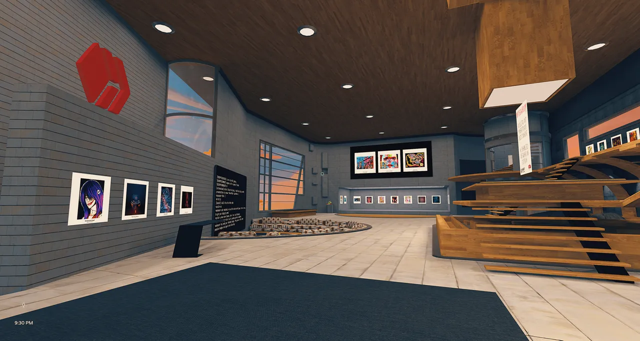 NFT Showroom Art Gallery