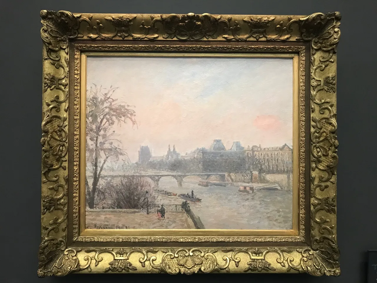 La Seine et le Louvre, Camille Pissarro 1903