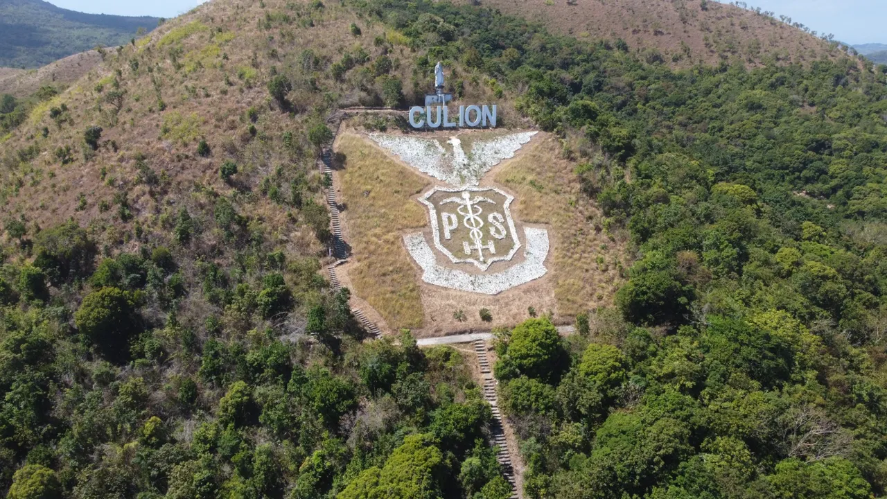 The Village Badge which you will see when you visit Culion Village.