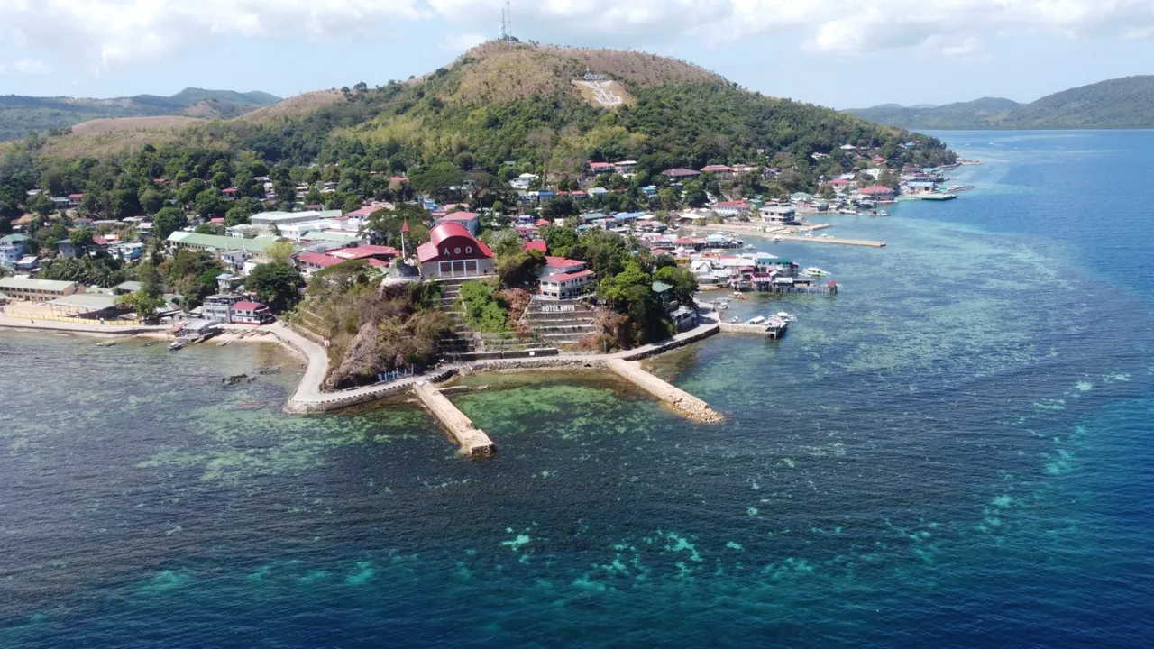 Outside of the village with beautiful reefs