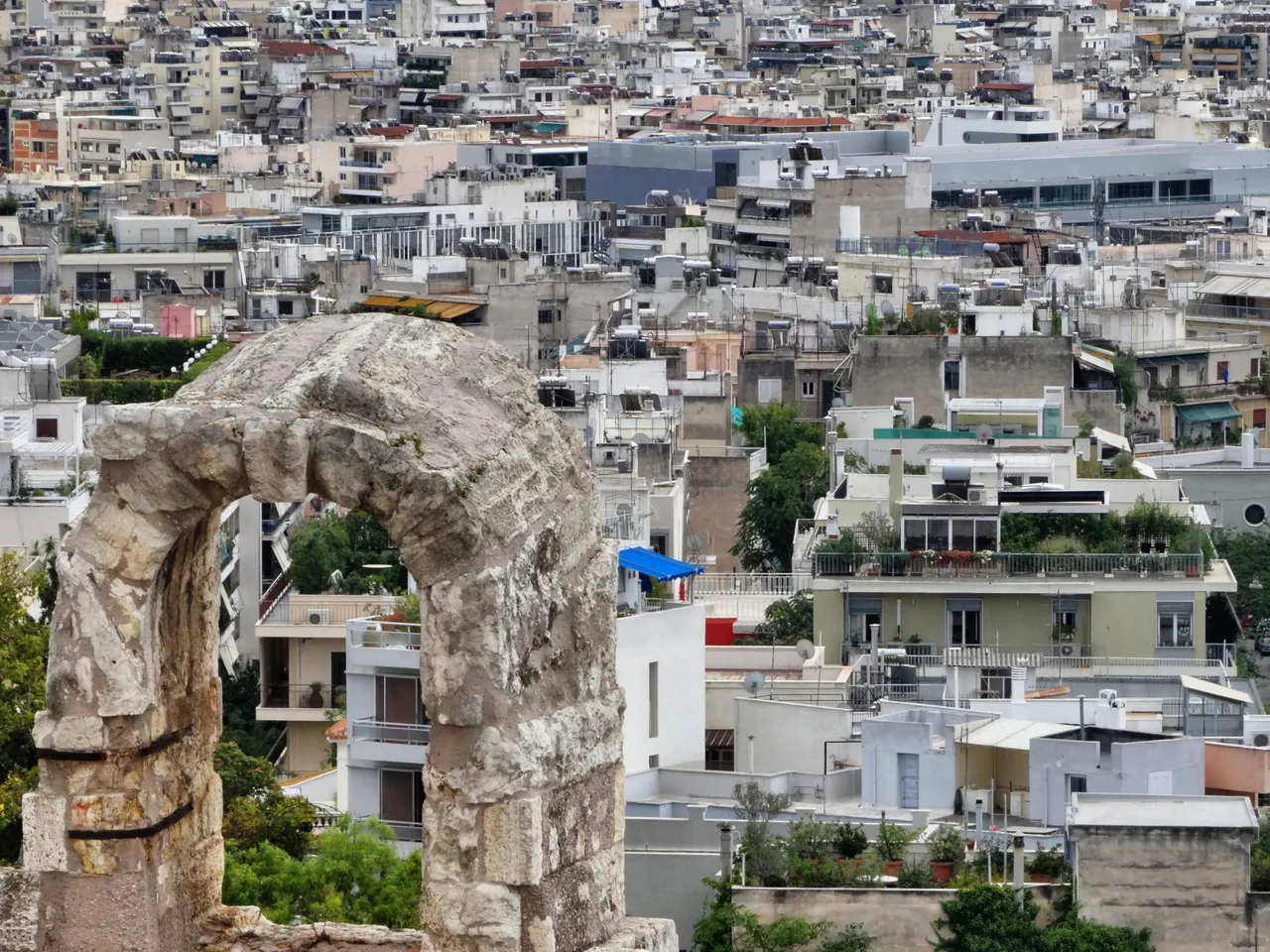 Athens from above