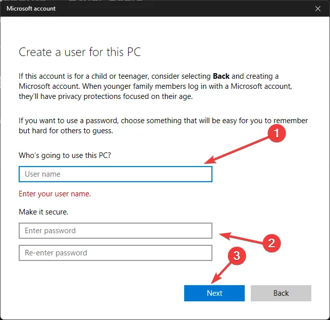 Create-a-user