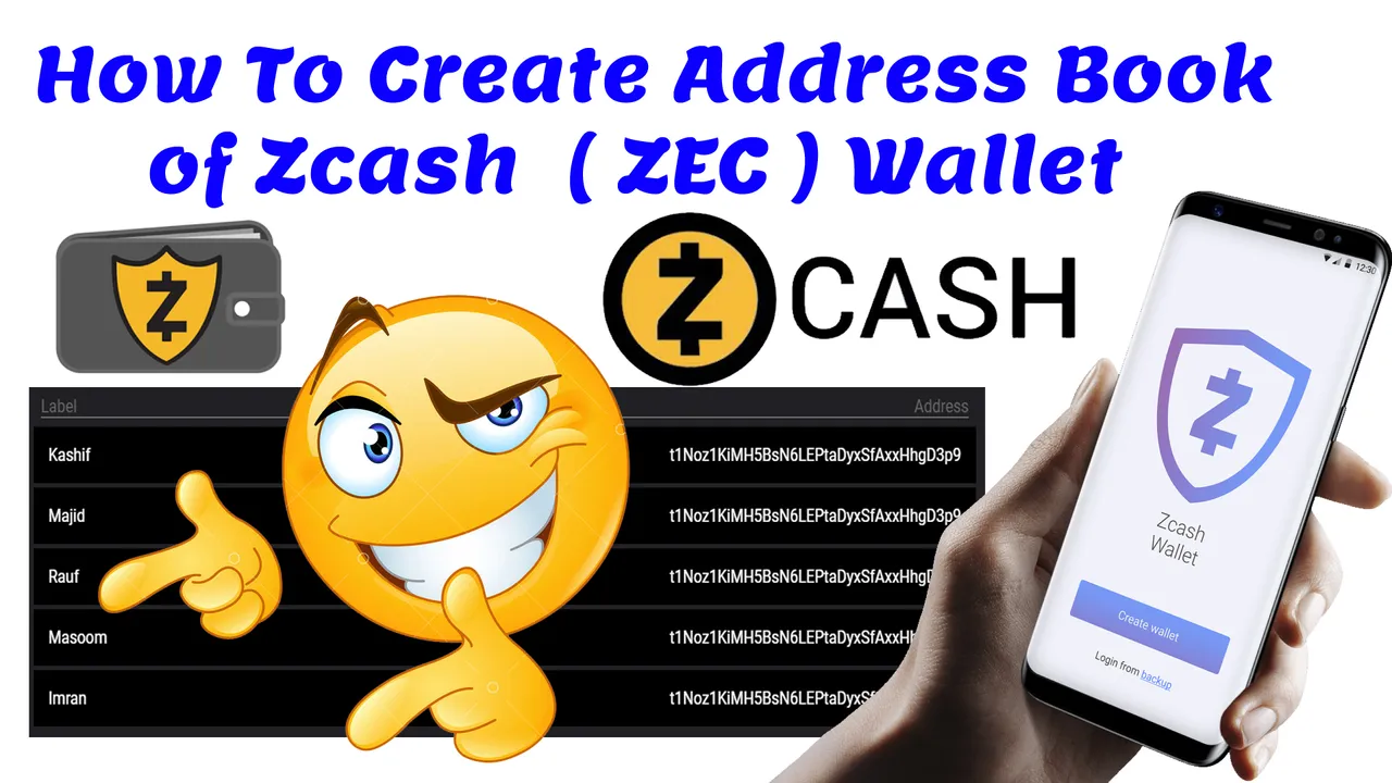 How To Create Address Book of Zcash Wallets by Crypto Wallets Info.jpg