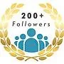 200+ Followers