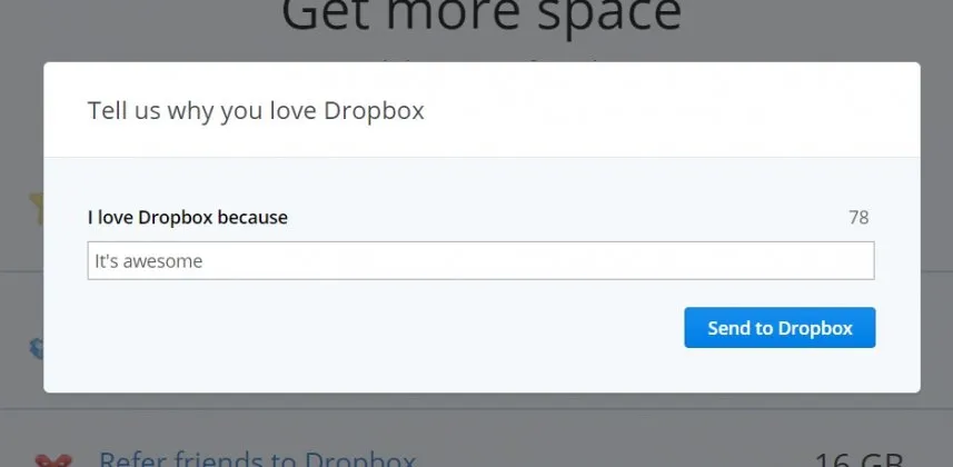 ¿Por qué te gusta Dropbox?