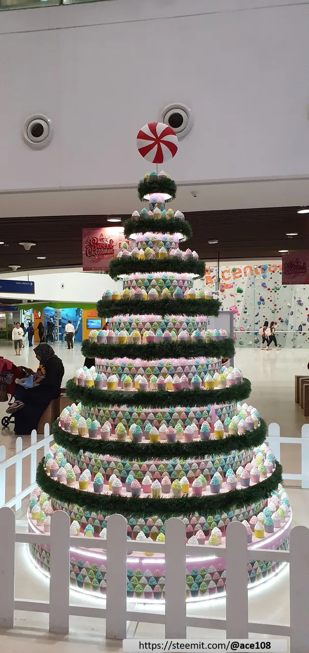 Kallang Wave inside Christmas Tree