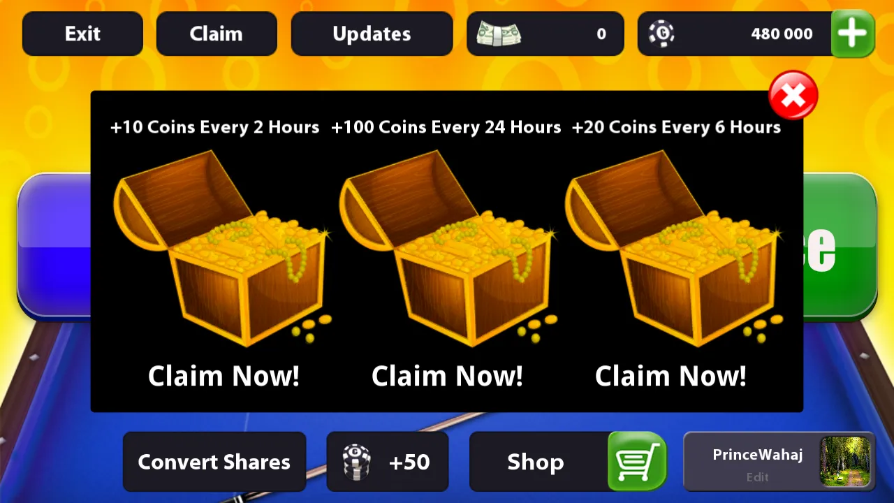 Claim Rewards