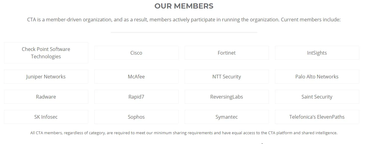 CTA Members