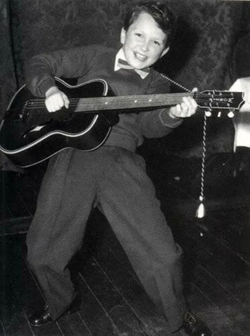 Jimmy as a child.