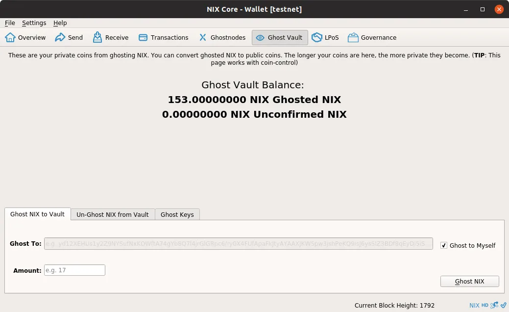 Ghosted NIX