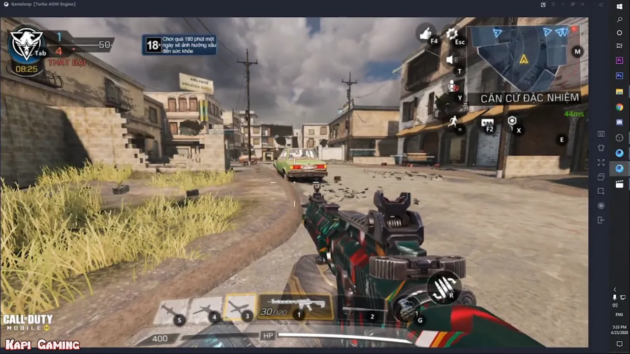 call of duty mobile on gameloop.mobi