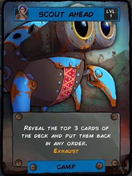 Scout Ahead card description