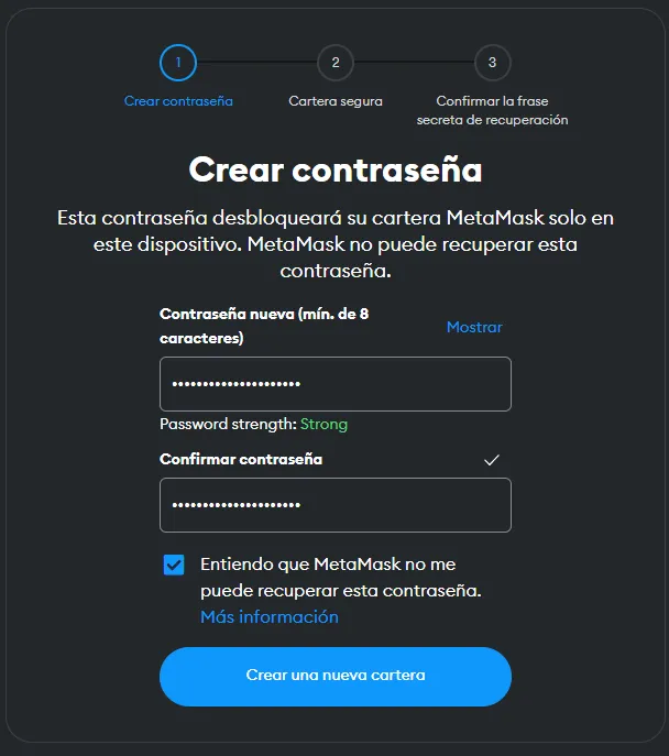 Confirmar Contraseña