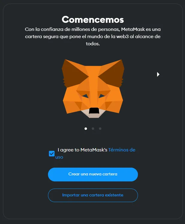 Presentación MetaMask