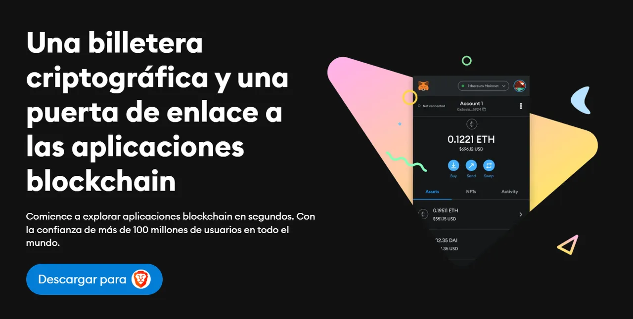 Descarga MetaMask