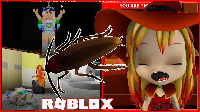 Roblox Flee the Facility Gameplay! Fell into a toilet full of cockroaches while hiding from the Beast!