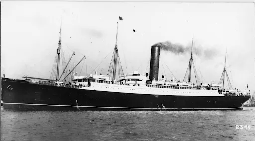 The RMS Carpathia. Image from the National Museum of American History.