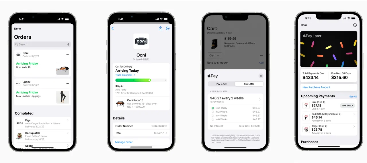 Apple Wallet 新功能和订单跟踪