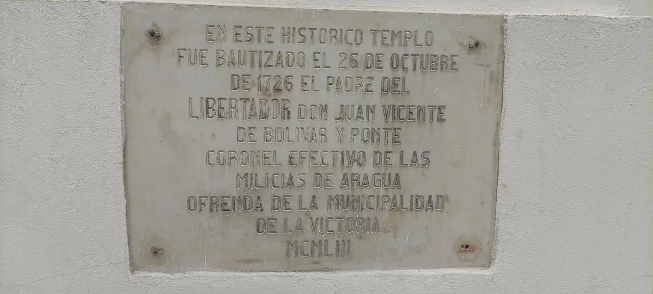 Placa de la Iglesia Nuestra Señora de Guadalupe