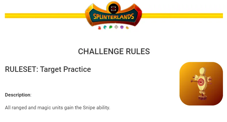 TARGET PRACTICE weekly challenge