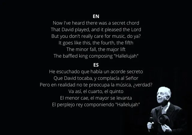 Now I've heard there was a secret chord That David played, and it pleased the Lord But you do ![“This world is full of conflicts and full of things that cannot be reconciled. But there are moments when we can… reconcile and embrace the whole mess, and that’s what I mean by ‘Hallelujah’.  The.png](https://files.peakd.com/file/peakd-hive/chentebass/23tRzkKUe1bKJkodyGd35T9NgT3RzE2W15Dt7gLZjKKmbV4nmT4LzoVHRRfzLWkxnguek.png) n't really care for music, do ya It goes like this, the fourth, the fifth The minor fall, the major lif.jpg