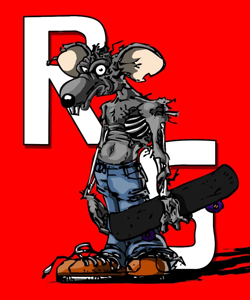 Rat Skeleton Logo
