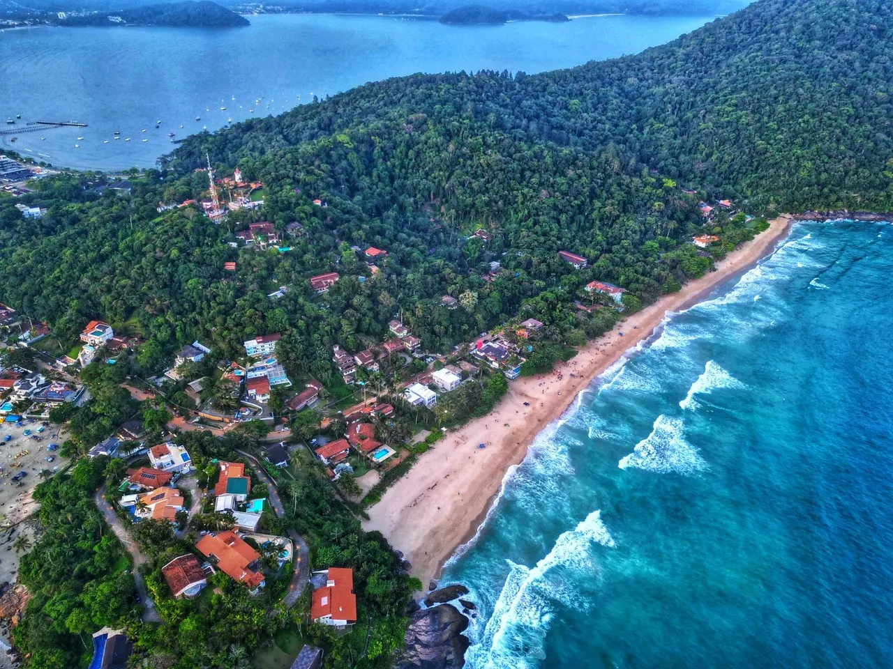 Praia vermelha do centro