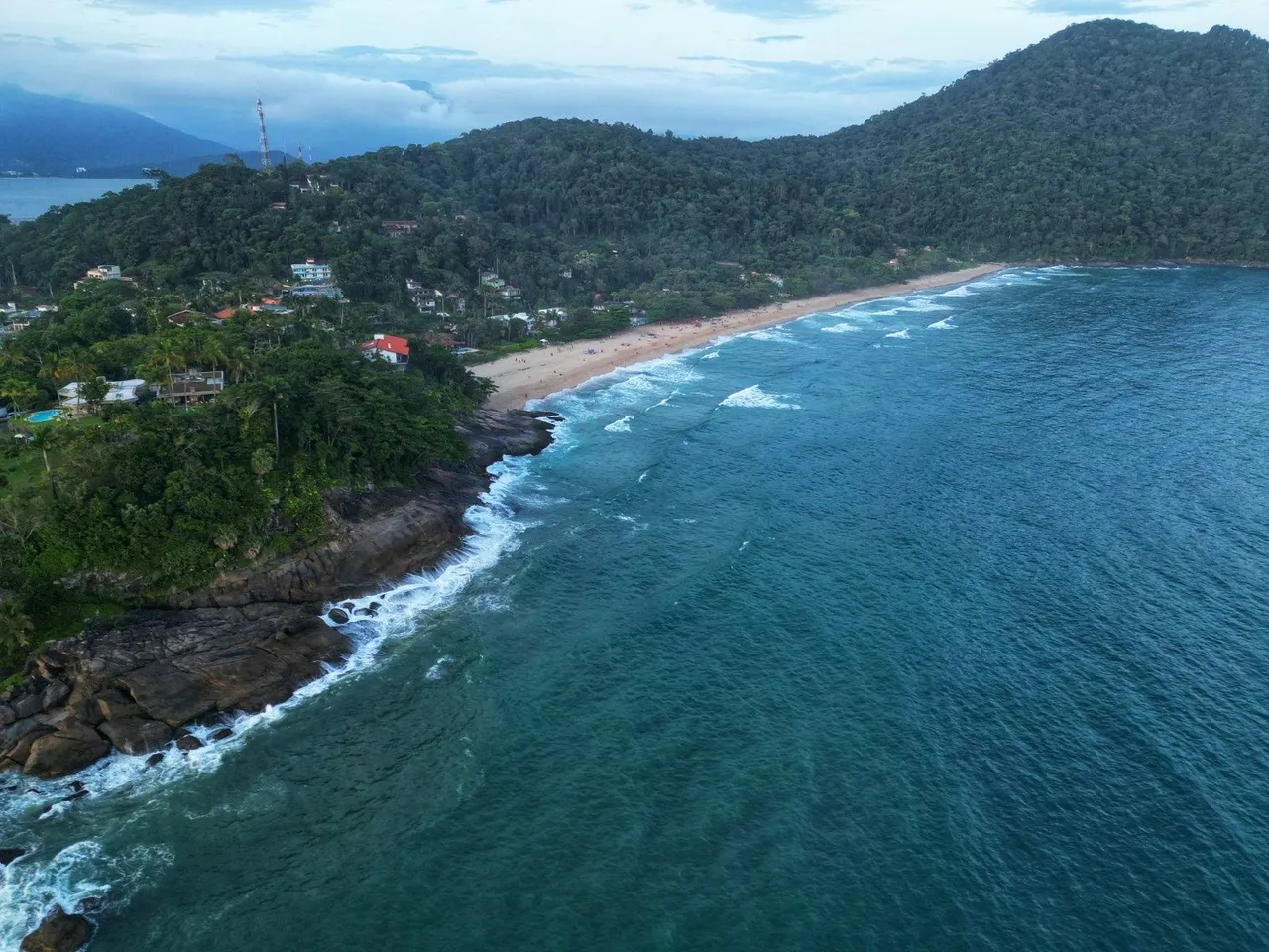 Praia vermelha do centro