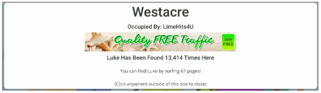 Start - Westacre occupied by Lime Hits 4U.PNG
