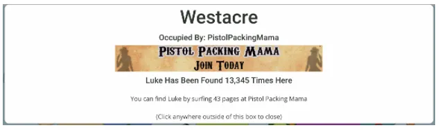 Start Westacre occupied by pistol Packing Mama.PNG