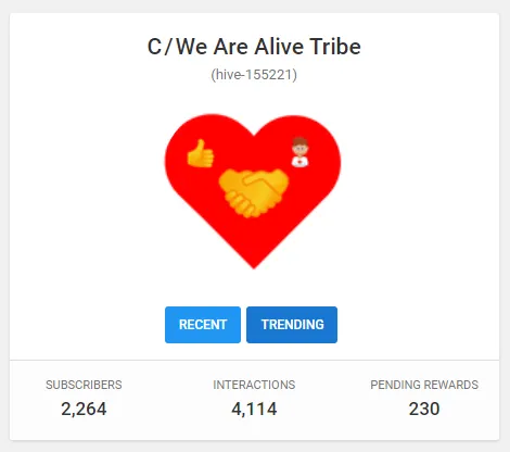 Wearealive community peakd group.PNG