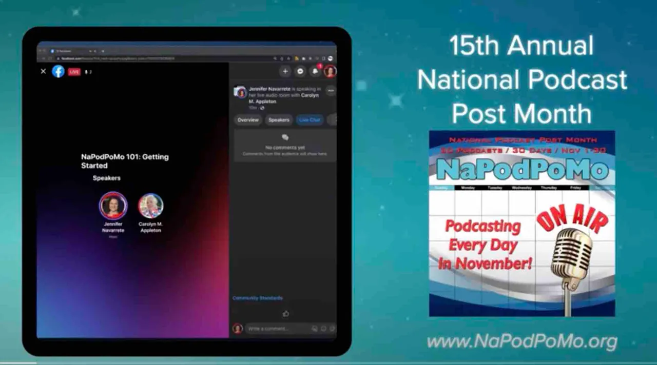 Screenshot of the NaPodPoMo 101 Getting Started Livestream.jpg