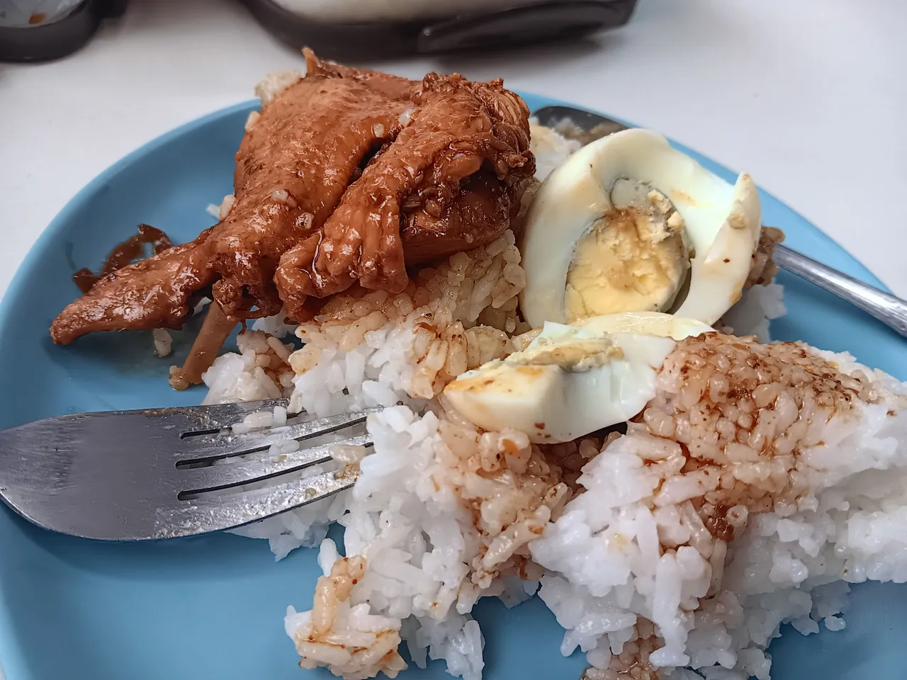 Adobong Manok wiht Egg