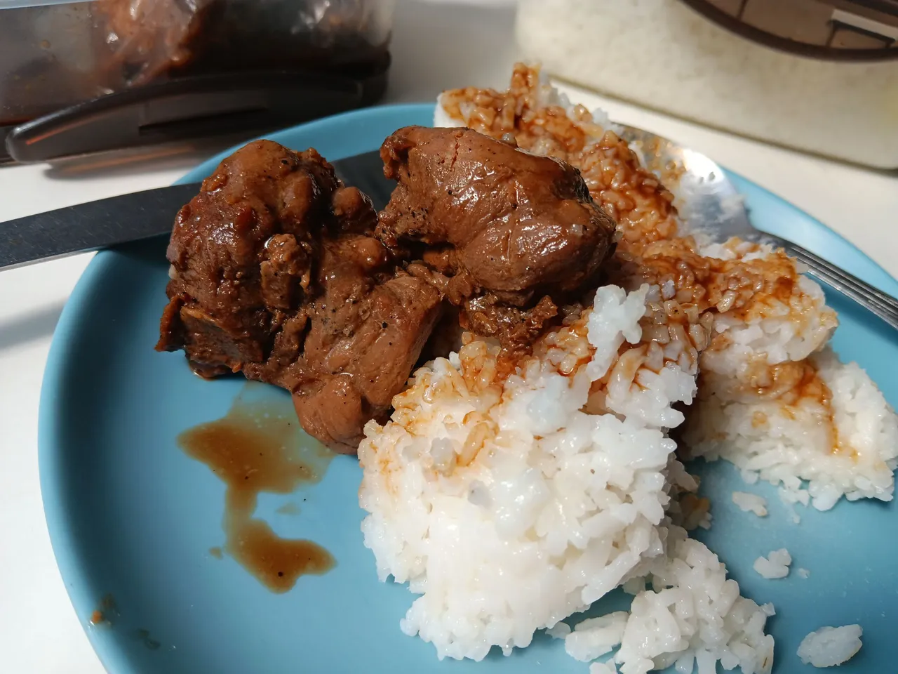 Adobong Baboy (Pork )