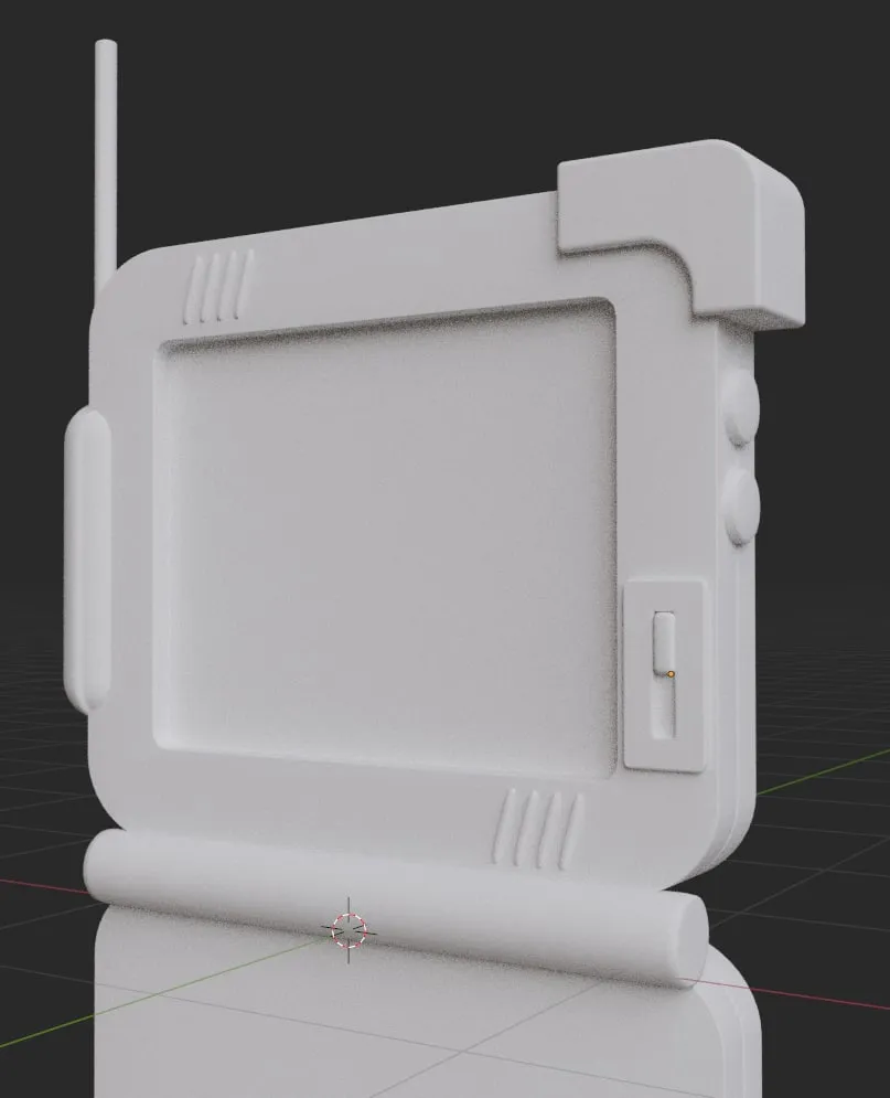 There is something on the models without any texture that makes me like them so much.