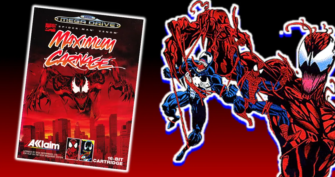 Spiderman and Venom-- Maximum Carnage (Megadrive) PORTADA.png