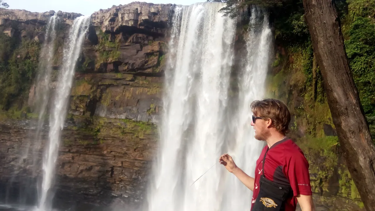 Salto Kama Meru Gran Sabana Venezuela