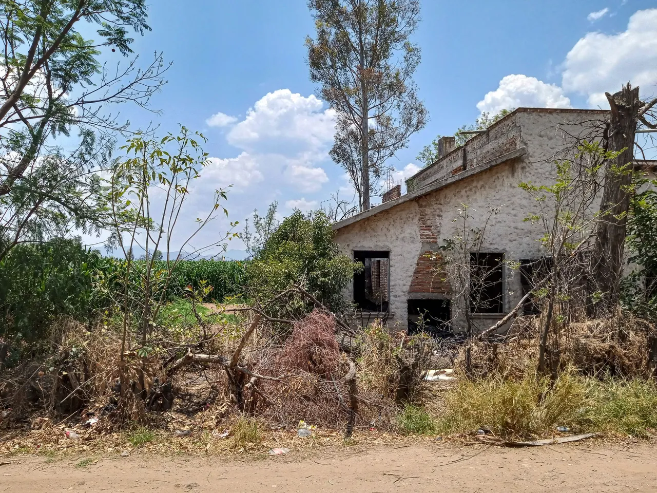 abandoned house