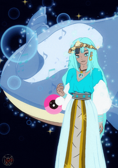 holozing Fanart water healer and wale gif.gif