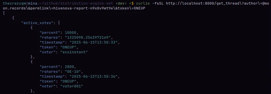 api working